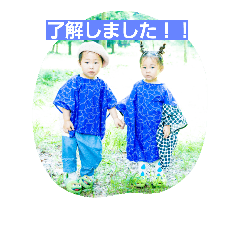 [LINEスタンプ] littletwin