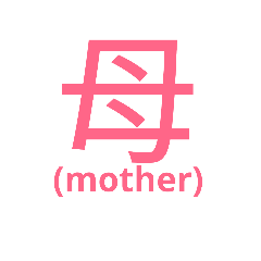 [LINEスタンプ] 漢字スタンプ(家族編その2)