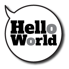 [LINEスタンプ] Hello World V1