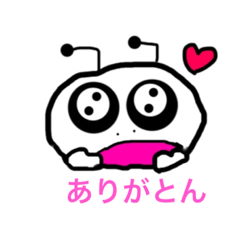 [LINEスタンプ] もっちり虫