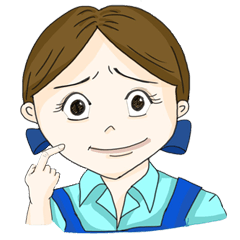 [LINEスタンプ] Cutie Blue