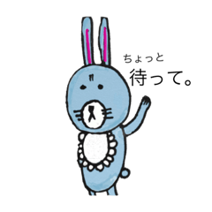 [LINEスタンプ] バブウサギ