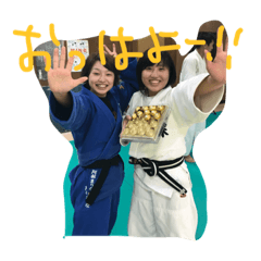 [LINEスタンプ] marina＆aoi stamp