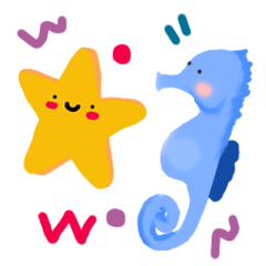 [LINEスタンプ] Under da sea