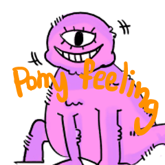 [LINEスタンプ] Pony Feeling 