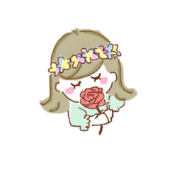 [LINEスタンプ] 可愛い女の子のスタンプ！