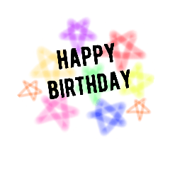 [LINEスタンプ] ふわふわスター