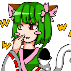 [LINEスタンプ] 人外オリキャラちゃん