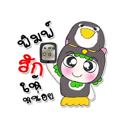 [LINEスタンプ] My name is Suki. ^_^Penguinの画像（メイン）