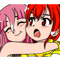 [LINEスタンプ] Tian Qing and Xiao Yue