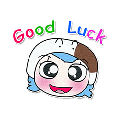 [LINEスタンプ] Miss. SoSo.. Good luck ^^！