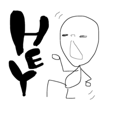 [LINEスタンプ] 適当人間