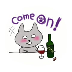 [LINEスタンプ] 白目ニャンコ〜