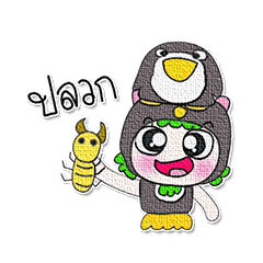 [LINEスタンプ] ^_^！ Miss. Suki.Penguin