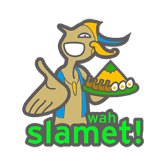 [LINEスタンプ] Petruk Si Keren