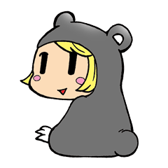 [LINEスタンプ] ハムスターのクロちゃん