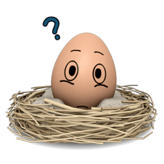 [LINEスタンプ] Eggs are people, too！