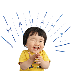 [LINEスタンプ] ゆうひくんが英語でごあいさつ