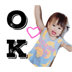 [LINEスタンプ] ゆはちゃん