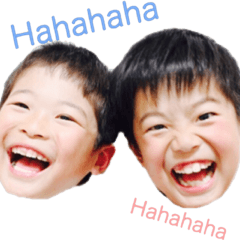 [LINEスタンプ] うちの息子∴kouta・eishin