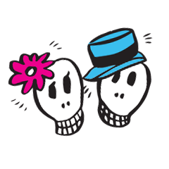 [LINEスタンプ] Skull-boys ＆ Girls