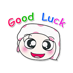 [LINEスタンプ] Miss. Mika.. Good luck ！！