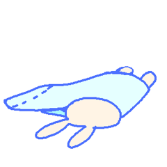 [LINEスタンプ] sleeping bunny sticker