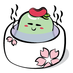 [LINEスタンプ] GreenTea DaiDaifuku