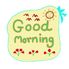 [LINEスタンプ] daily life wording