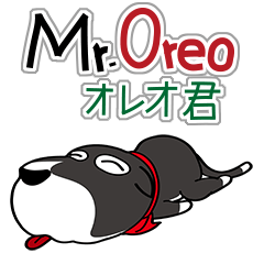 [LINEスタンプ] Mr. Oreo(日本語)
