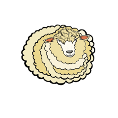 [LINEスタンプ] イケメン羊の正月
