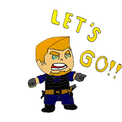 [LINEスタンプ] solder hero