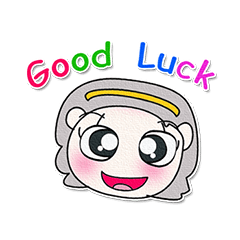 [LINEスタンプ] Miss. Maji.. Good luck ^^！