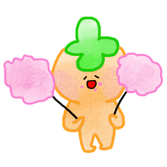 [LINEスタンプ] 赤ちゃん柿の妖精