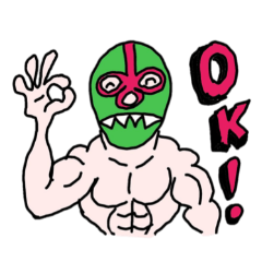 [LINEスタンプ] Tマスクマンの日常