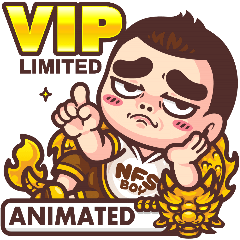 [LINEスタンプ] NFS BOY - Animated (VIP Limited Edition)の画像（メイン）