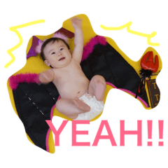[LINEスタンプ] とことこ ゆうりくん