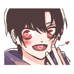 [LINEスタンプ] 震える少年