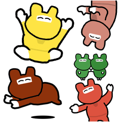 [LINEスタンプ] 忍者 くまん kuman