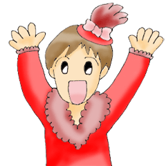 [LINEスタンプ] 赤いメルヘン総長