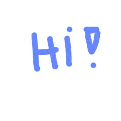 [LINEスタンプ] Hi U ^^