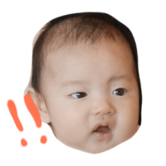 [LINEスタンプ] あおくん3ヶ月の成長