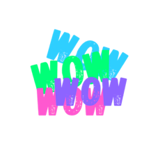 [LINEスタンプ] WOWW！！