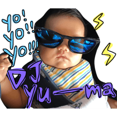 [LINEスタンプ] yu---ma！！
