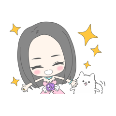[LINEスタンプ] はるか姫とロマネ