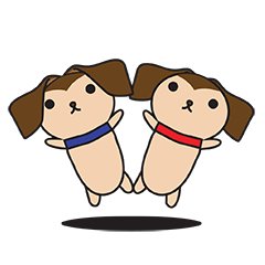 [LINEスタンプ] Gamji ＆ Dukji's Drama Life