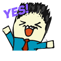 [LINEスタンプ] ドスコイパパ