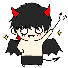 [LINEスタンプ] ちびデビルん