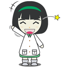 [LINEスタンプ] Miss Sukkapapdee