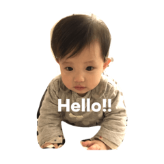 [LINEスタンプ] Audrey baby daily